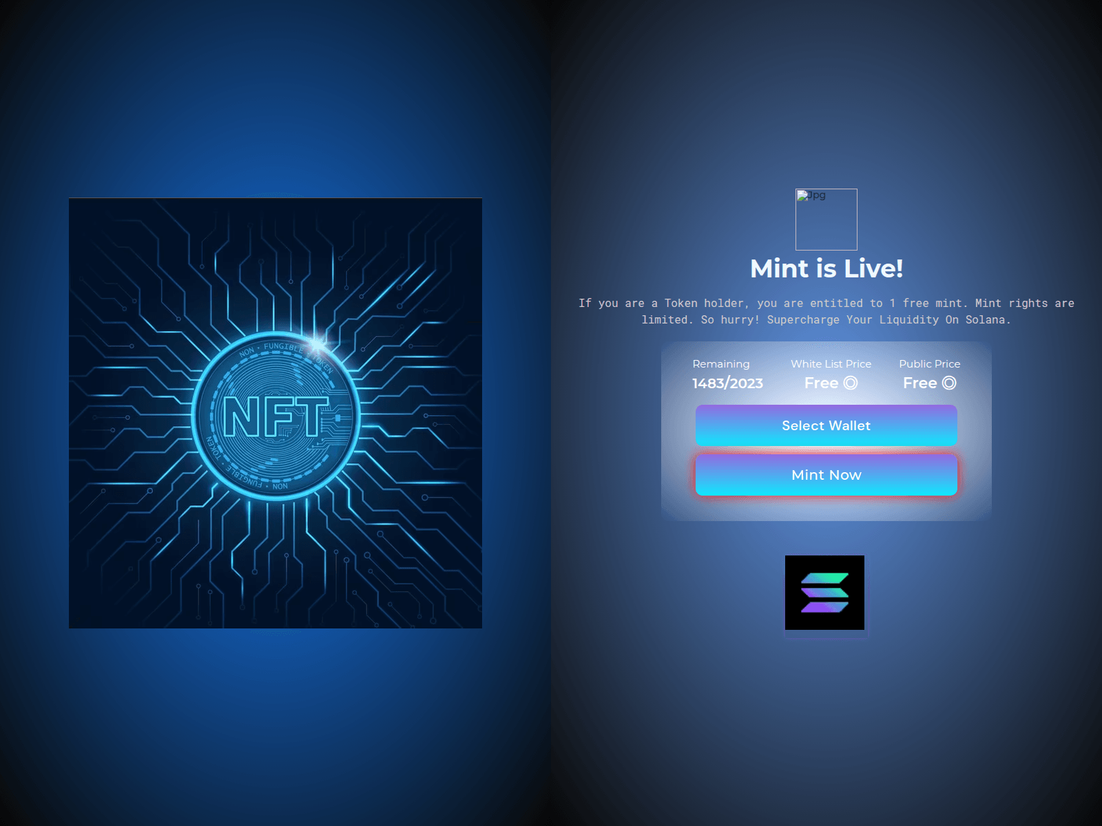 Screenshot of wl-usdh-mint.web.app