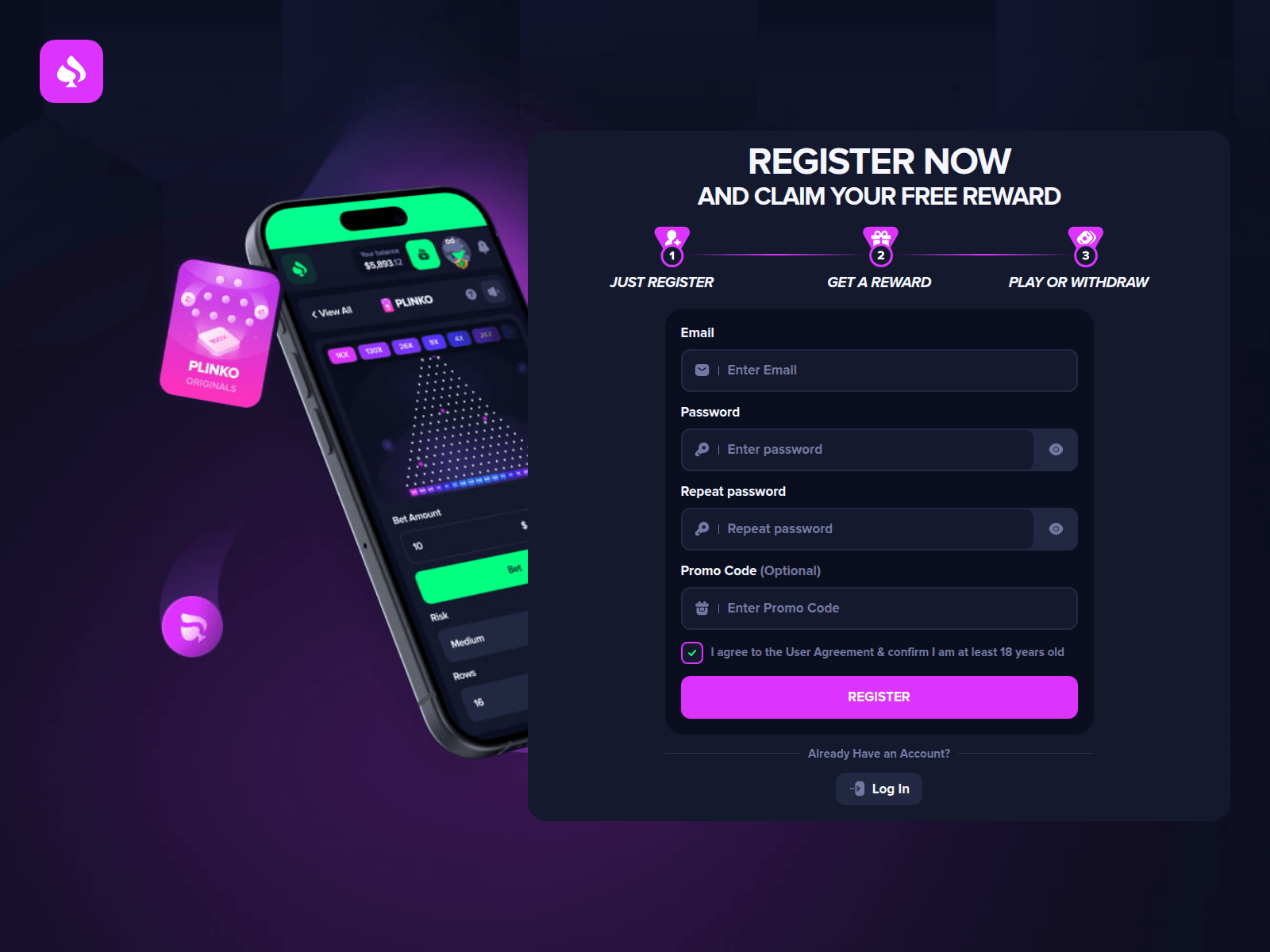 Screenshot of stakiro.com