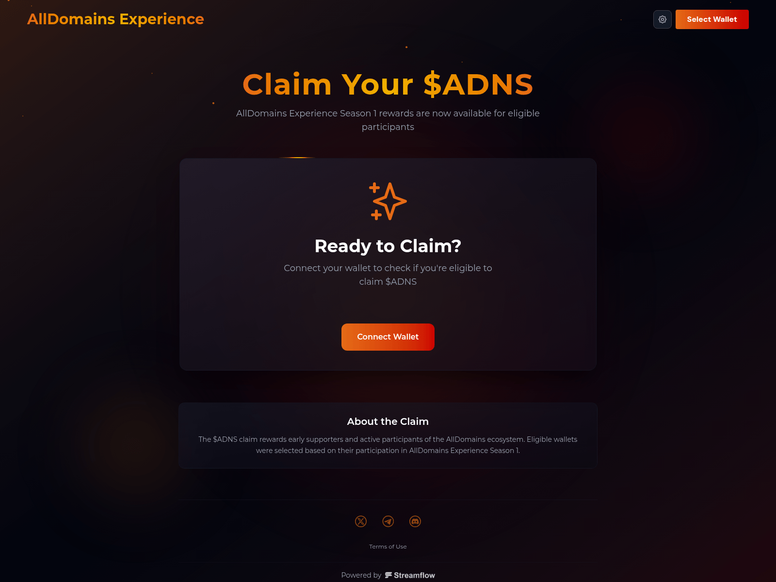 Screenshot of alldomains-claim-foundation.pro