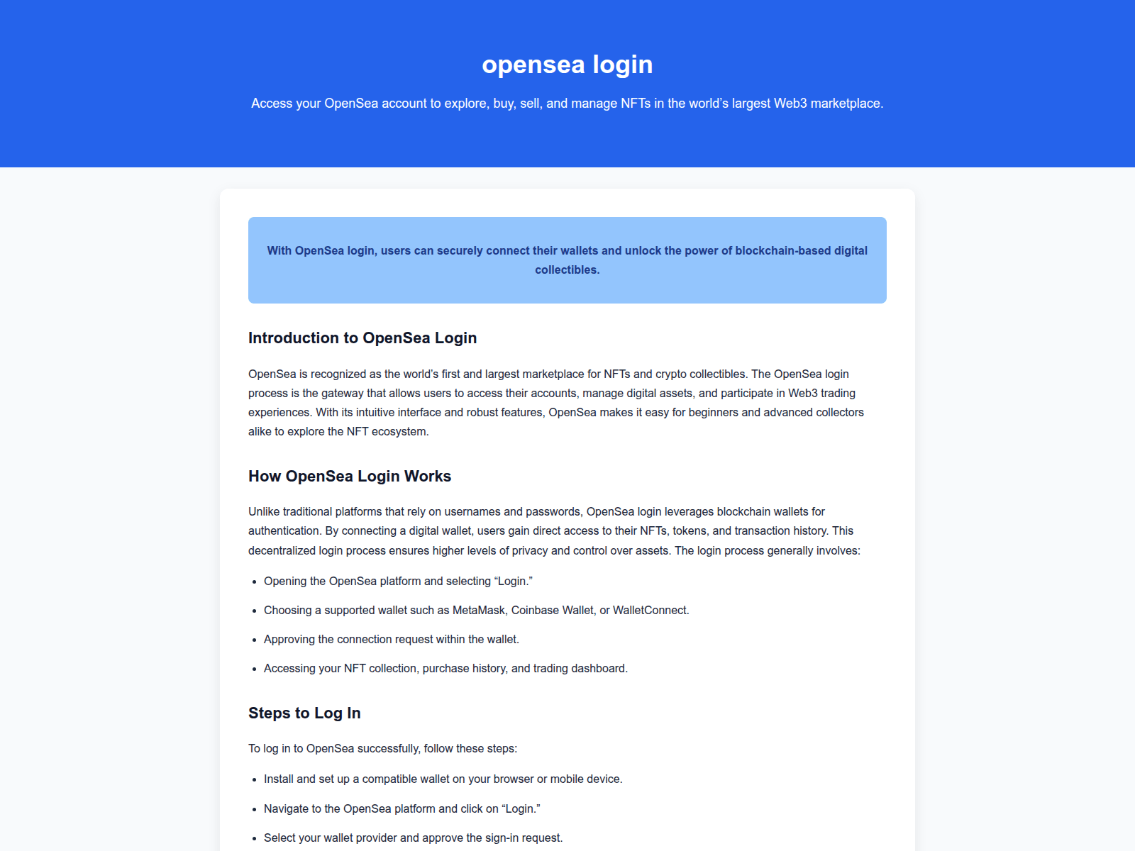 Screenshot of open-sea-logn.pages.dev