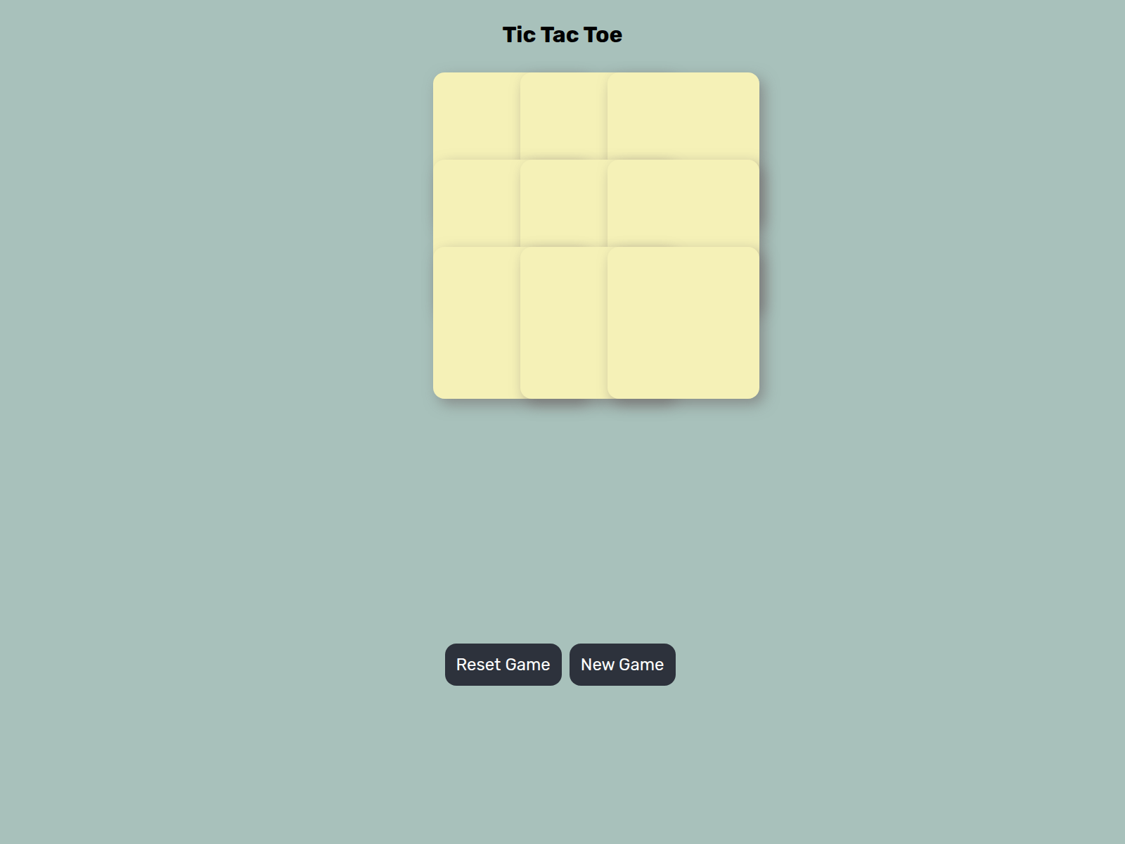 Screenshot of tic-tac-toe-2zf.pages.dev