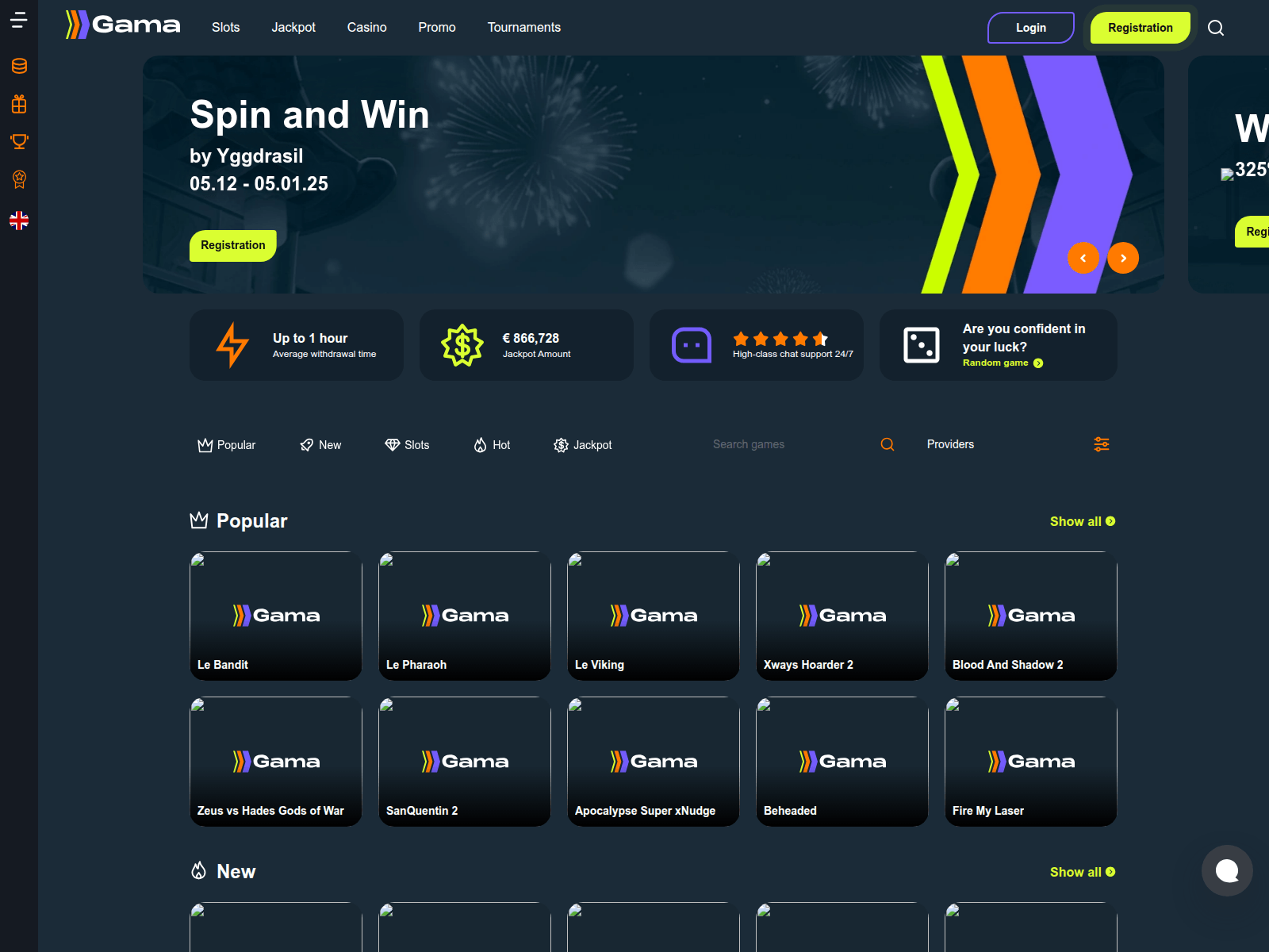 Screenshot of gamawins.space