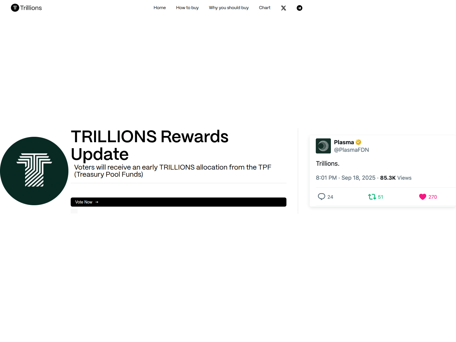 Screenshot of voting-trillions.info