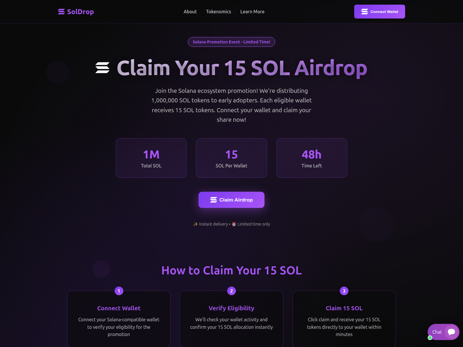 Screenshot of airsol.io