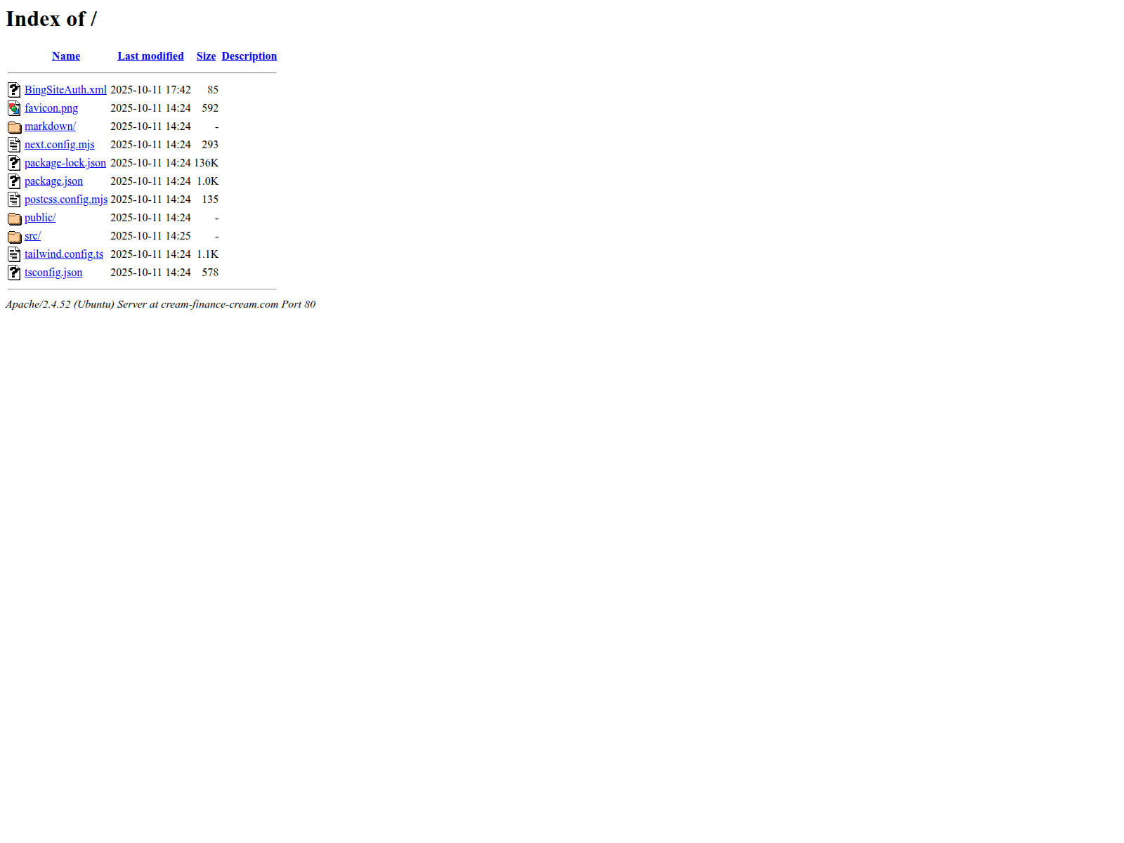 Screenshot of cream-finance-cream.com
