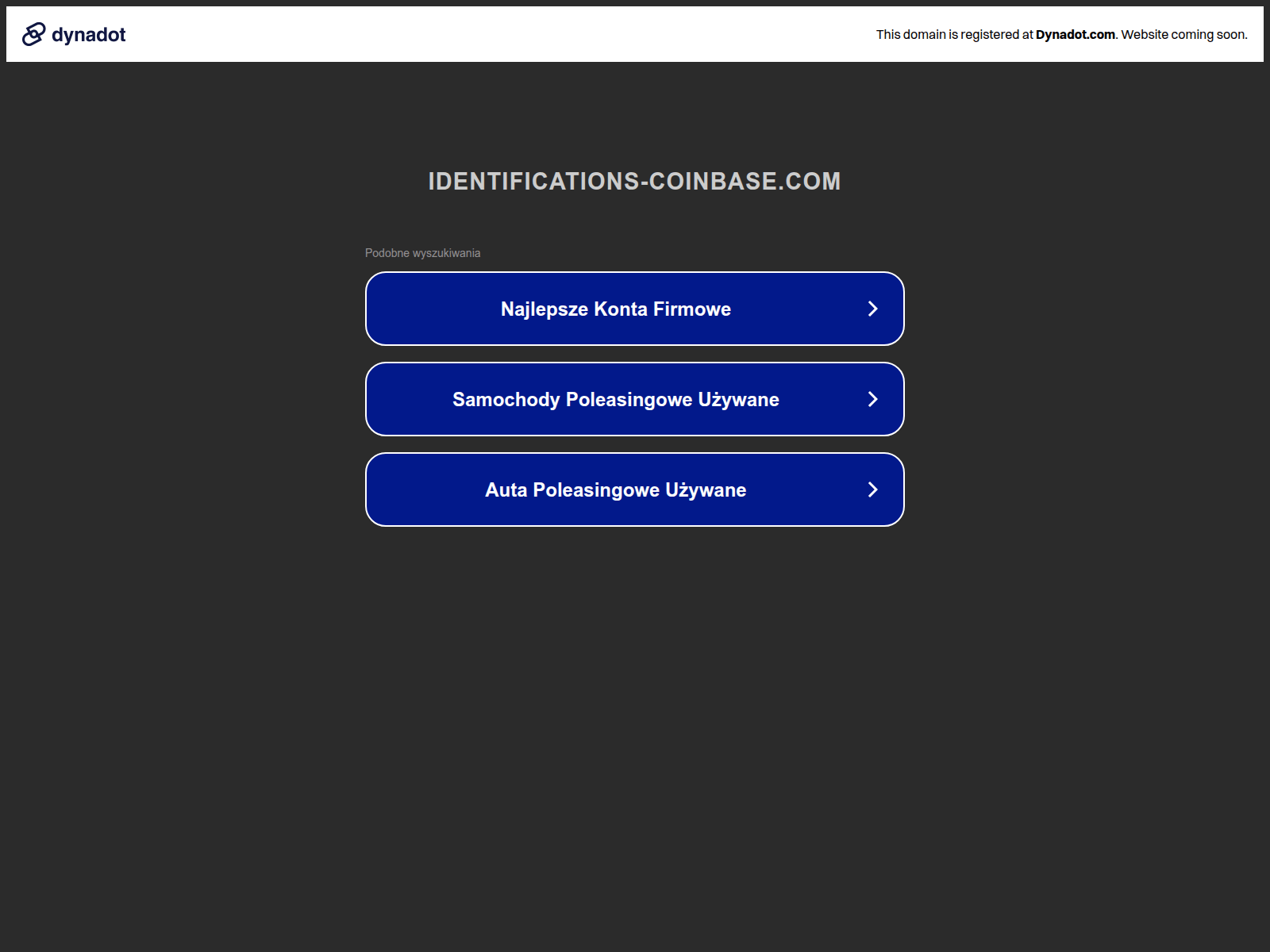 Screenshot of auth.identifications-coinbase.com