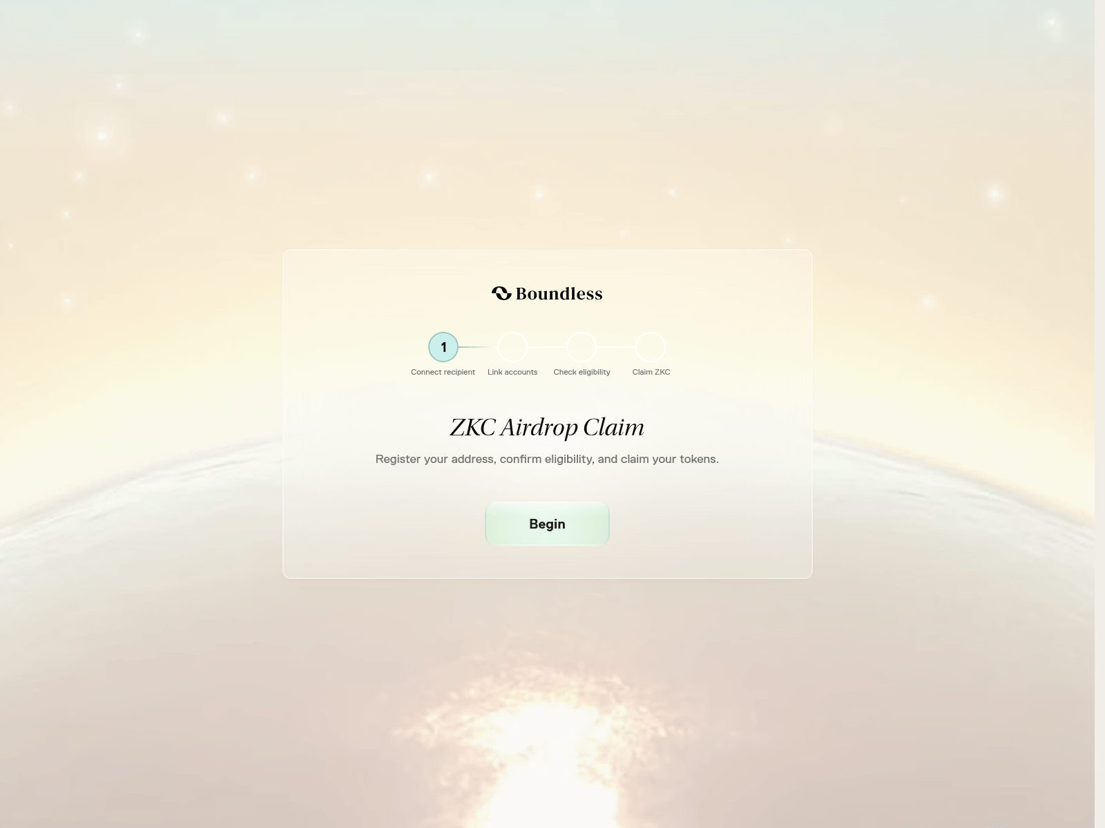 Screenshot of claim-boundlles.app