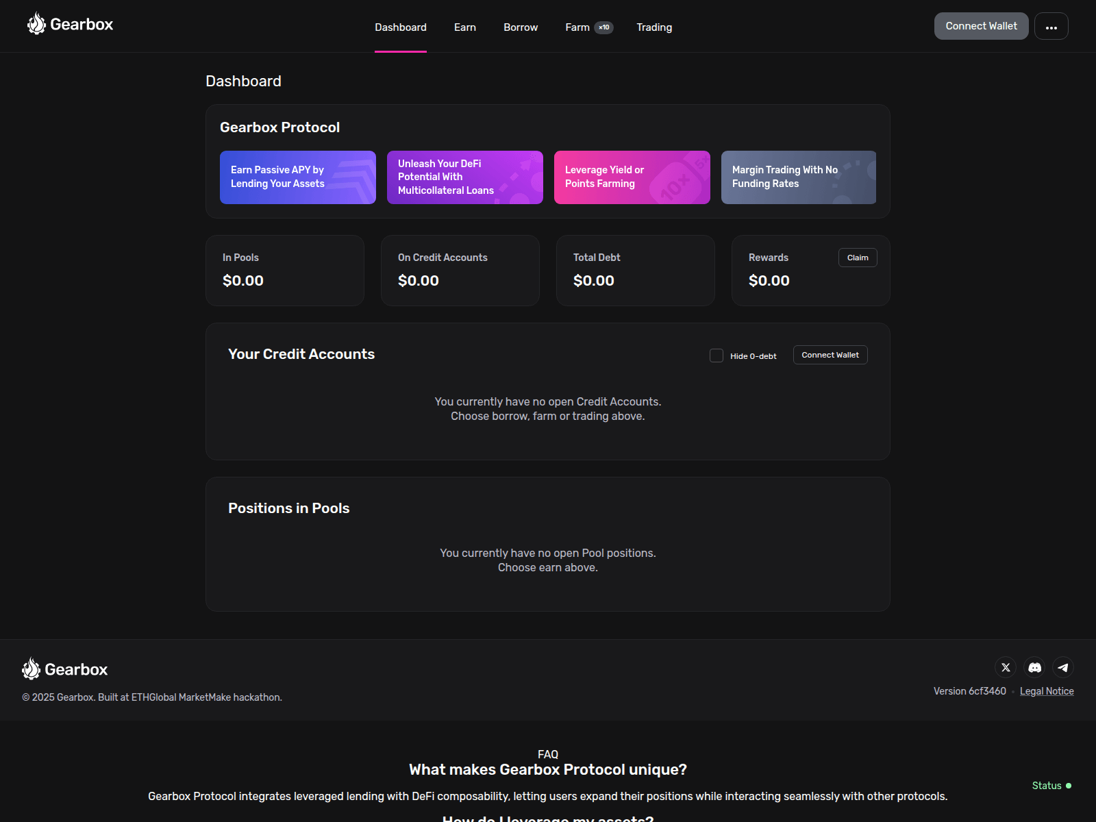 Screenshot of gearbaxfi.org