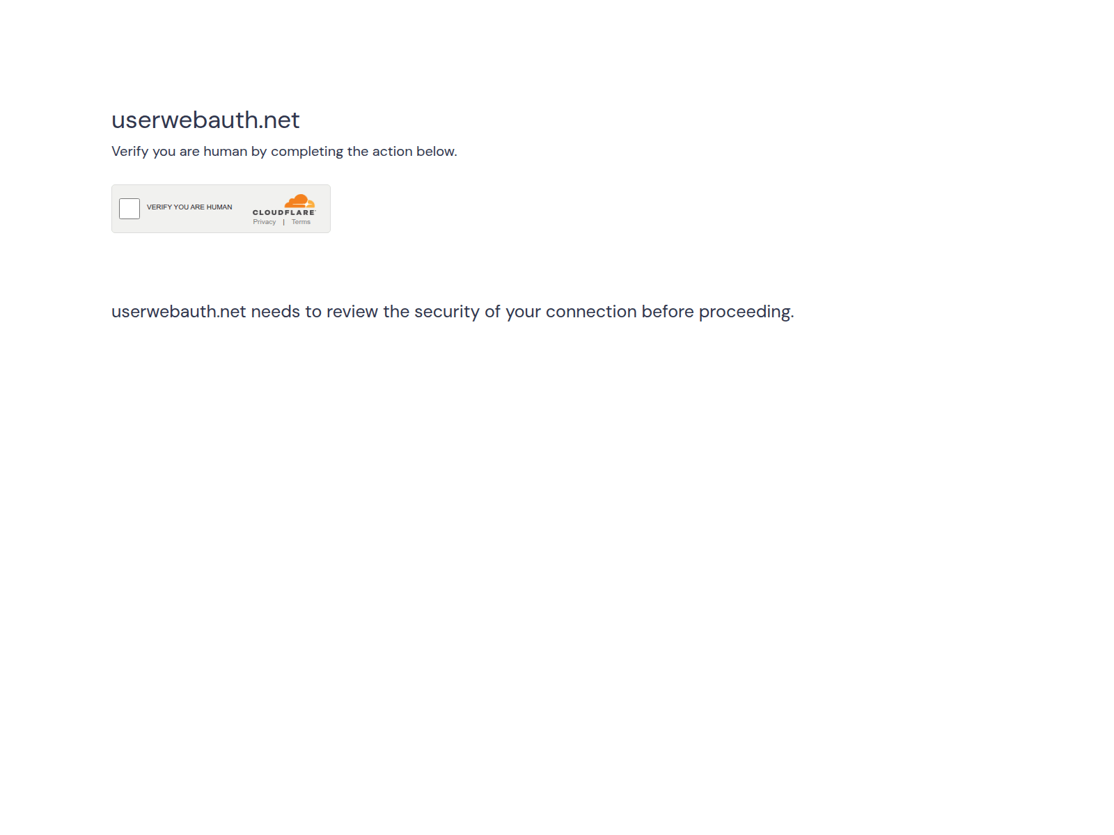 Screenshot of www.userwebauth.net