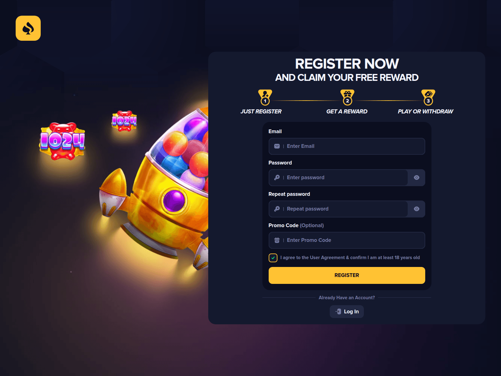 Screenshot of cr7casino.live