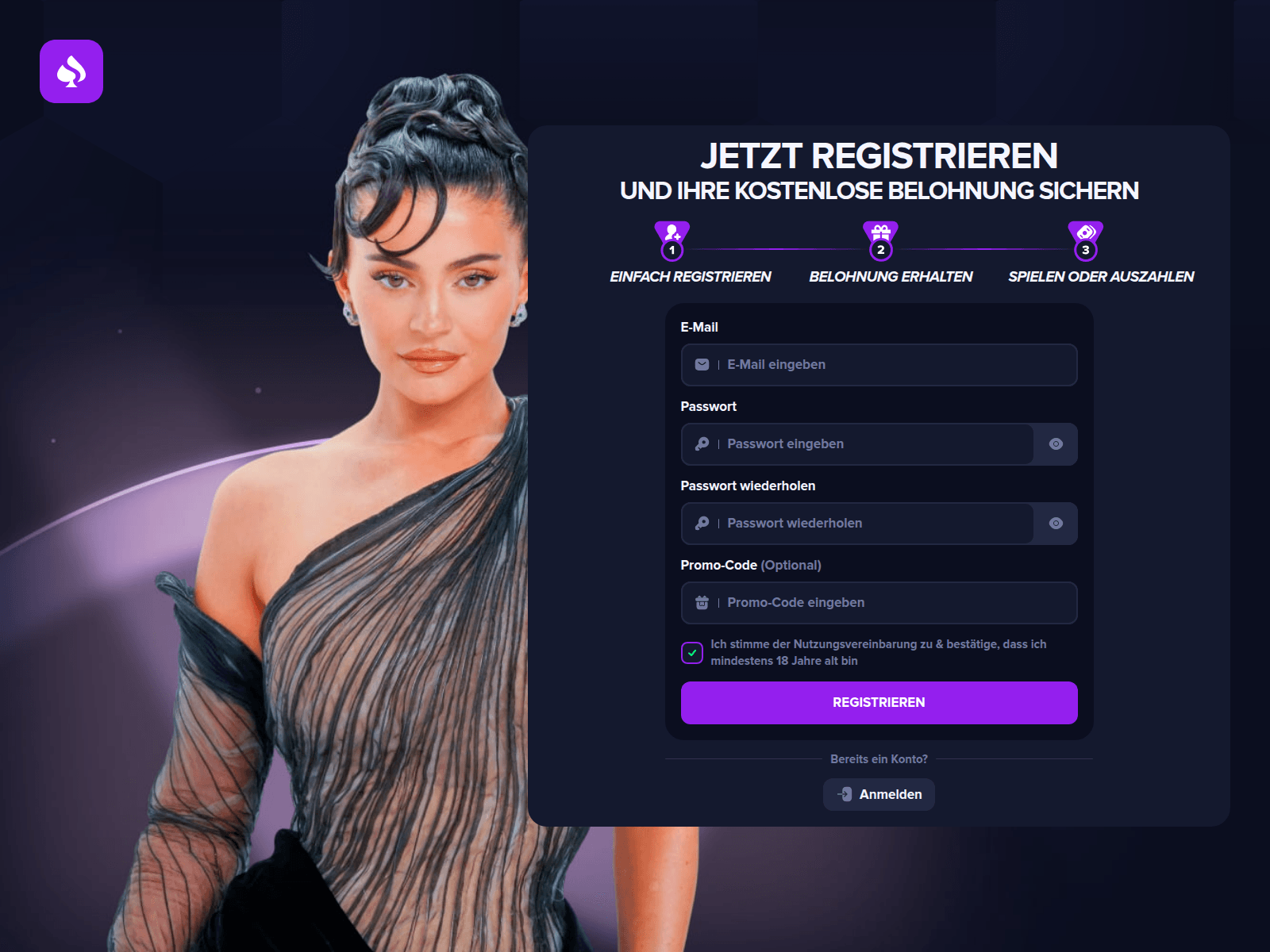 Screenshot of yololuck.com