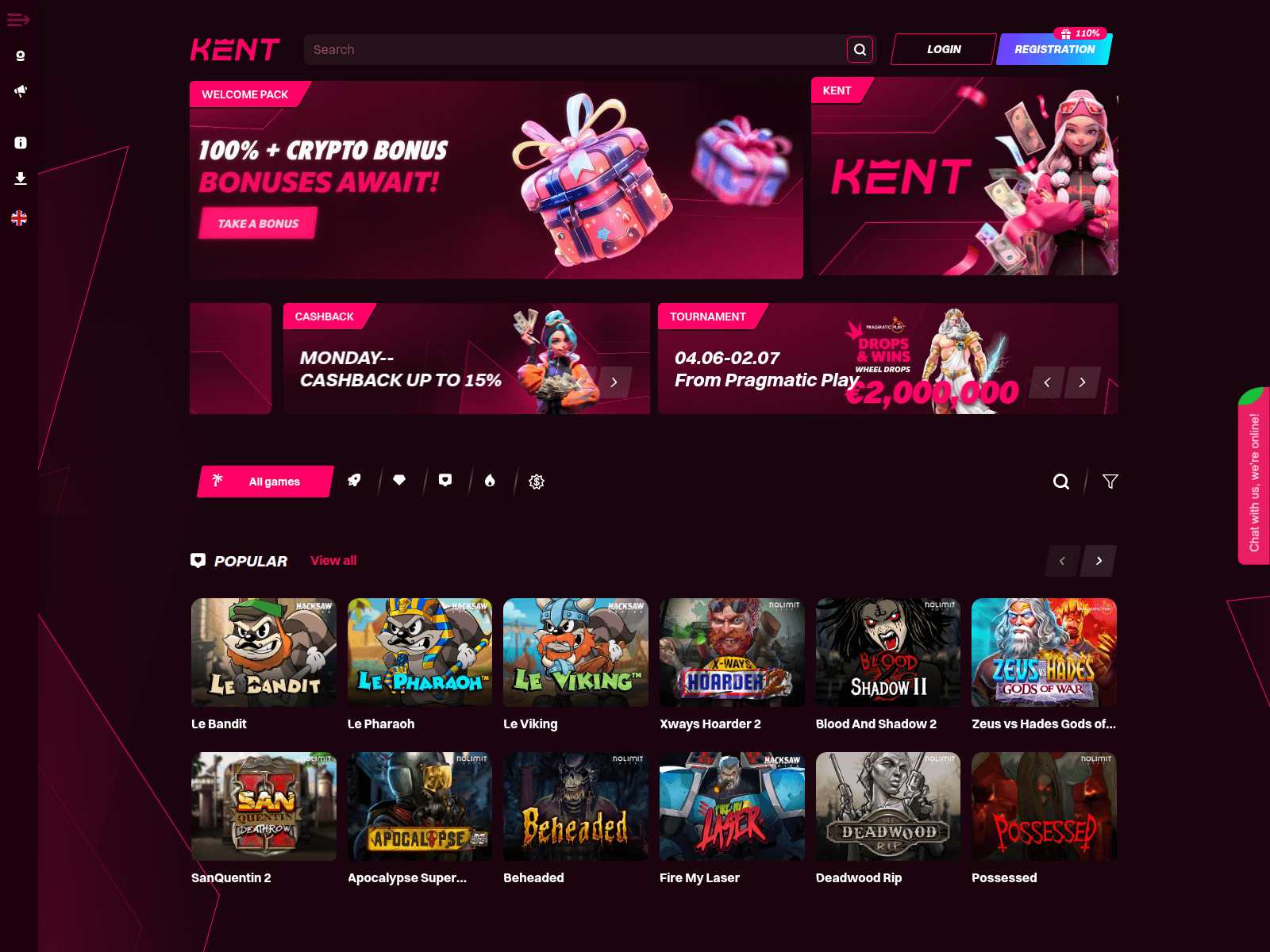 Screenshot of kentlevels.space