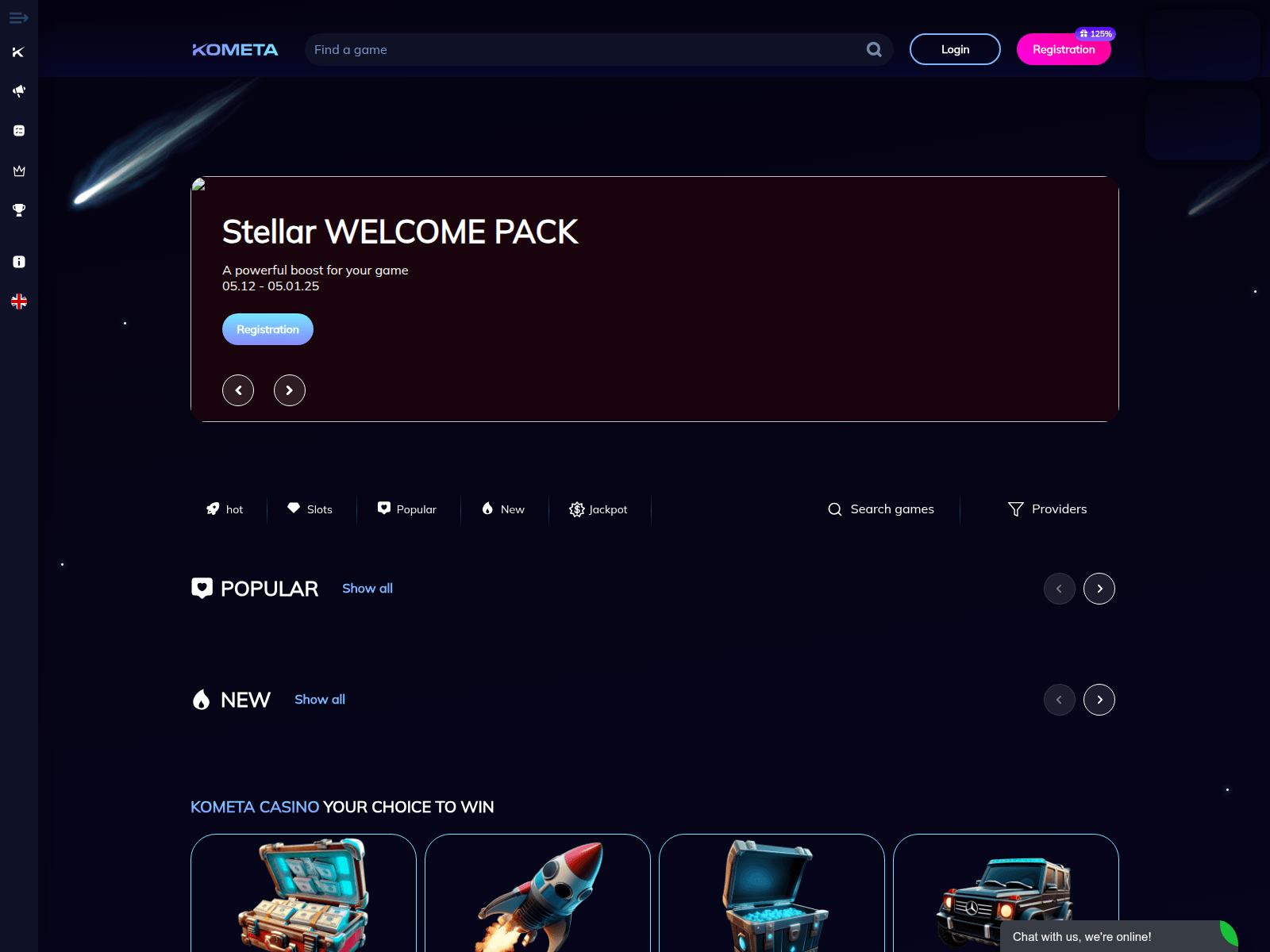 Screenshot of kometaske28.space