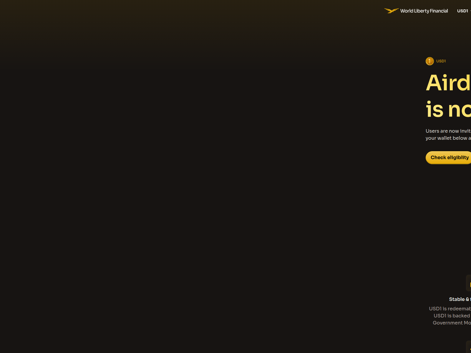 Screenshot of worldlifinanciality.xyz