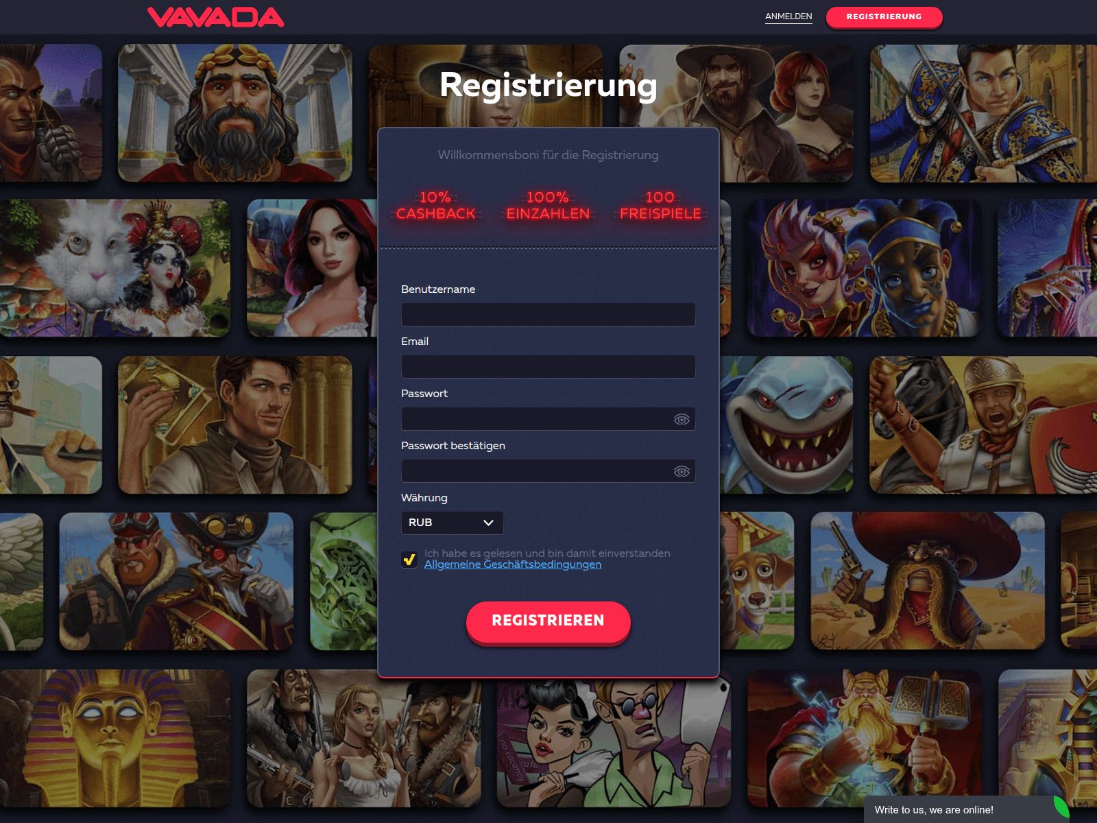 Screenshot of vavadagkx.com