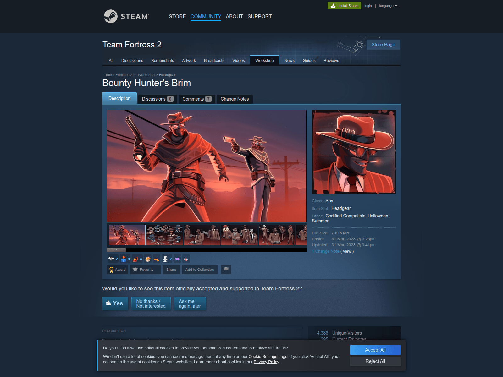 Screenshot of store.workshopvotecreated.com