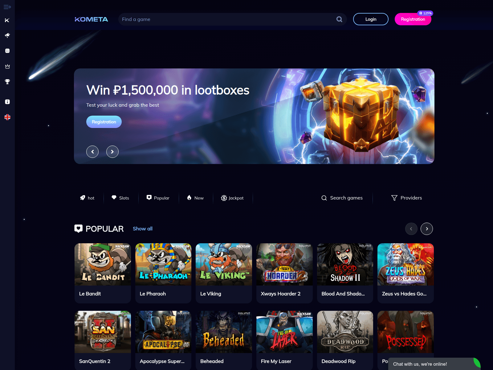 Screenshot of kometavdt288.space