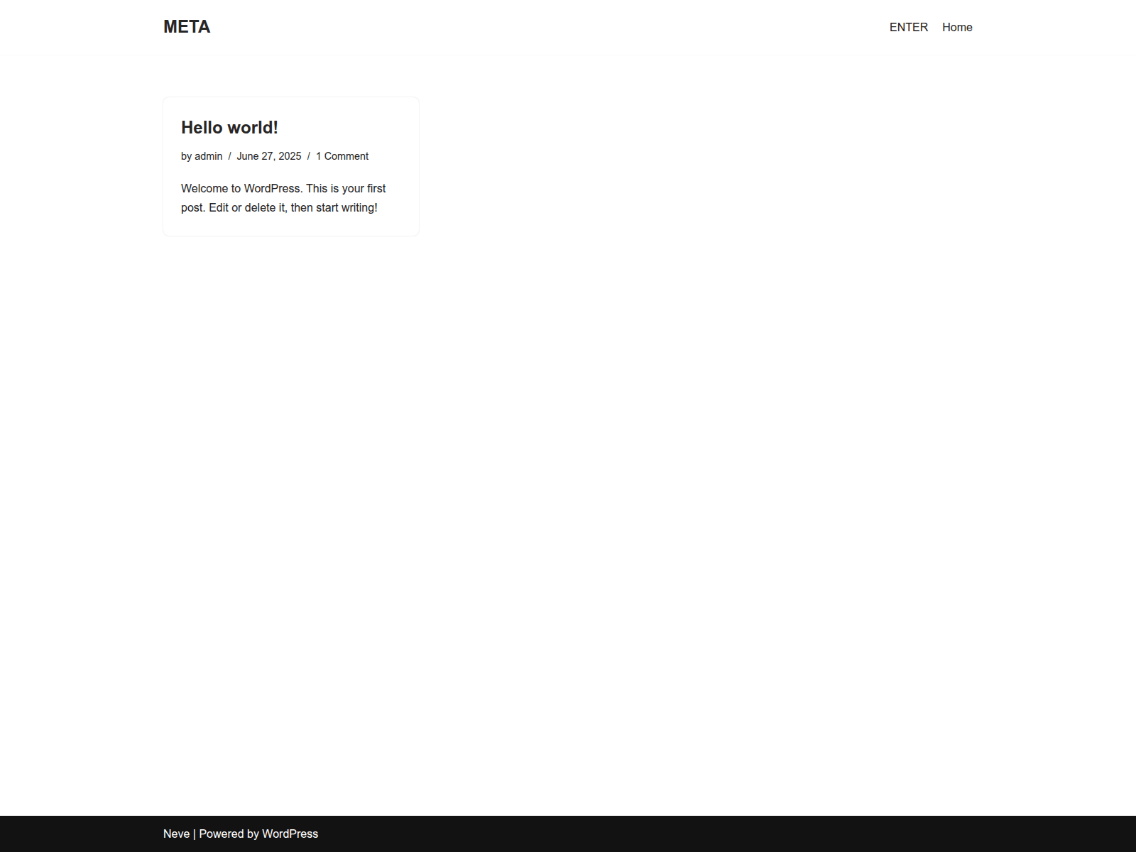 Screenshot of metaexts.com