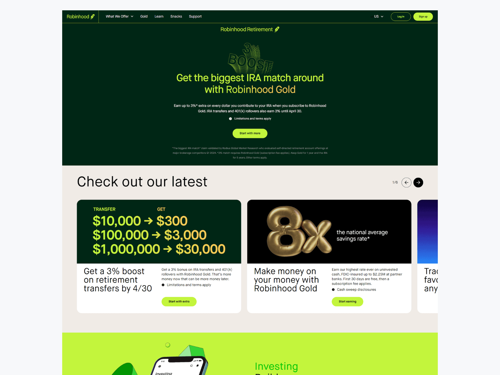 Screenshot of sso-login-robinhood-auth.tem3.io