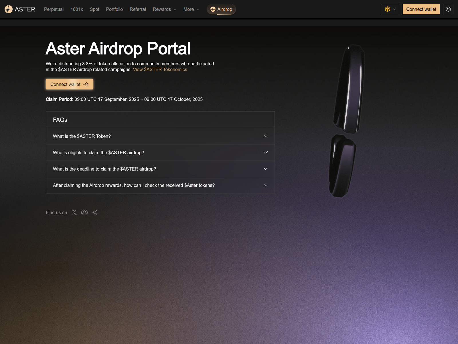 Screenshot of check-asterdex.com