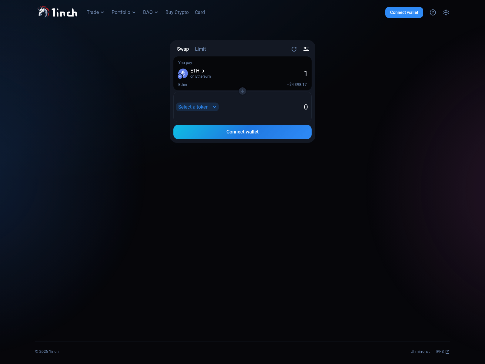 Screenshot of swap-1lnch.site