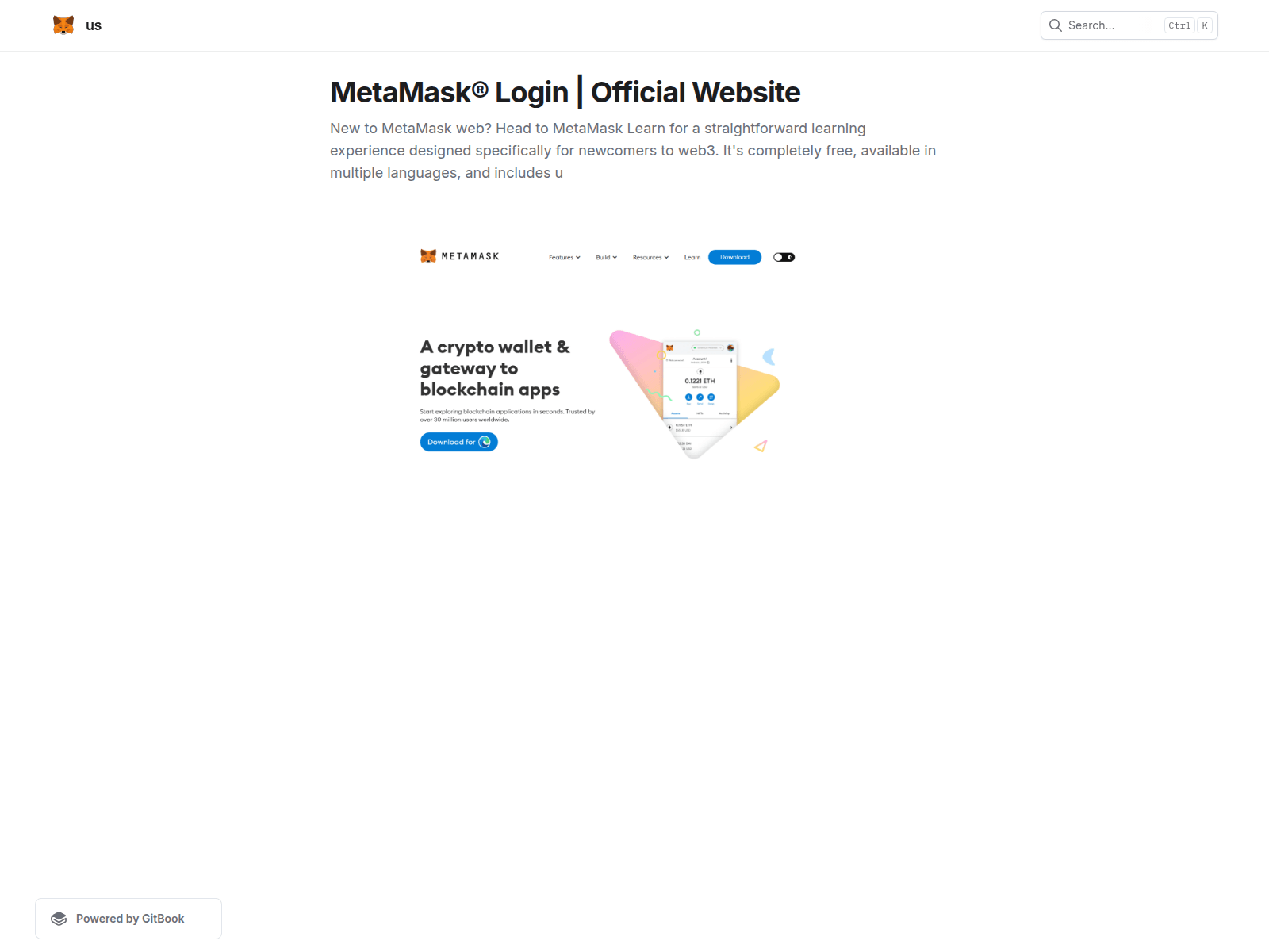 Screenshot of meetasxlogiin.gitbook.io