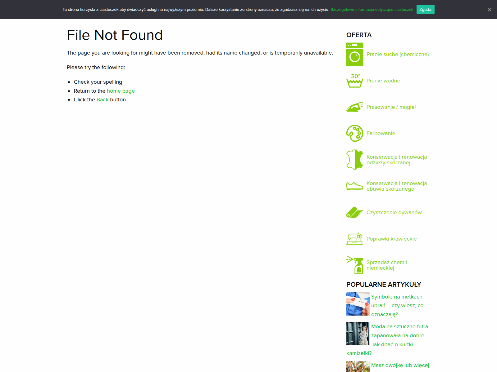 Screenshot of lemonfresh.com.pl
