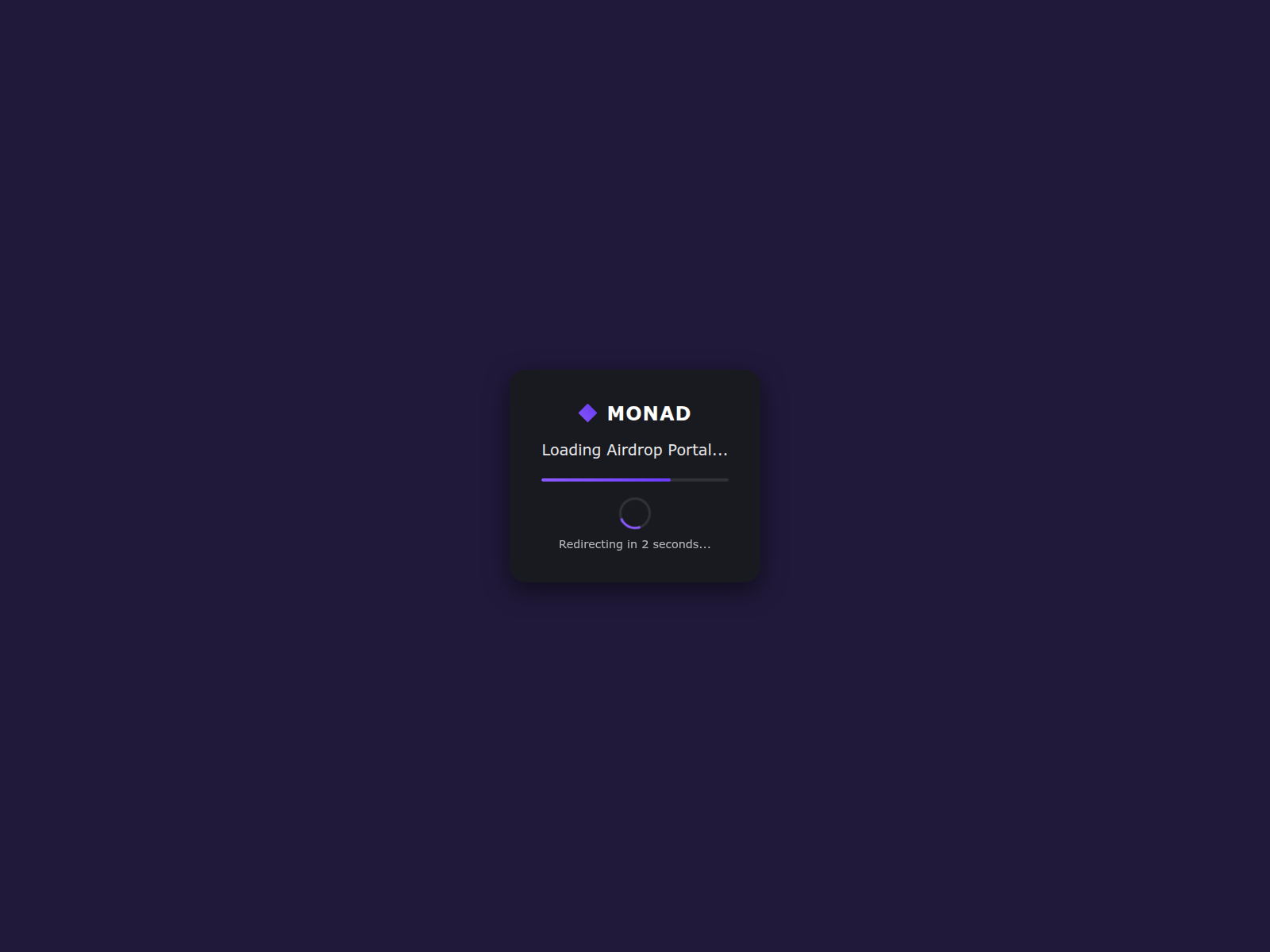 Screenshot of mon-testnet.icu