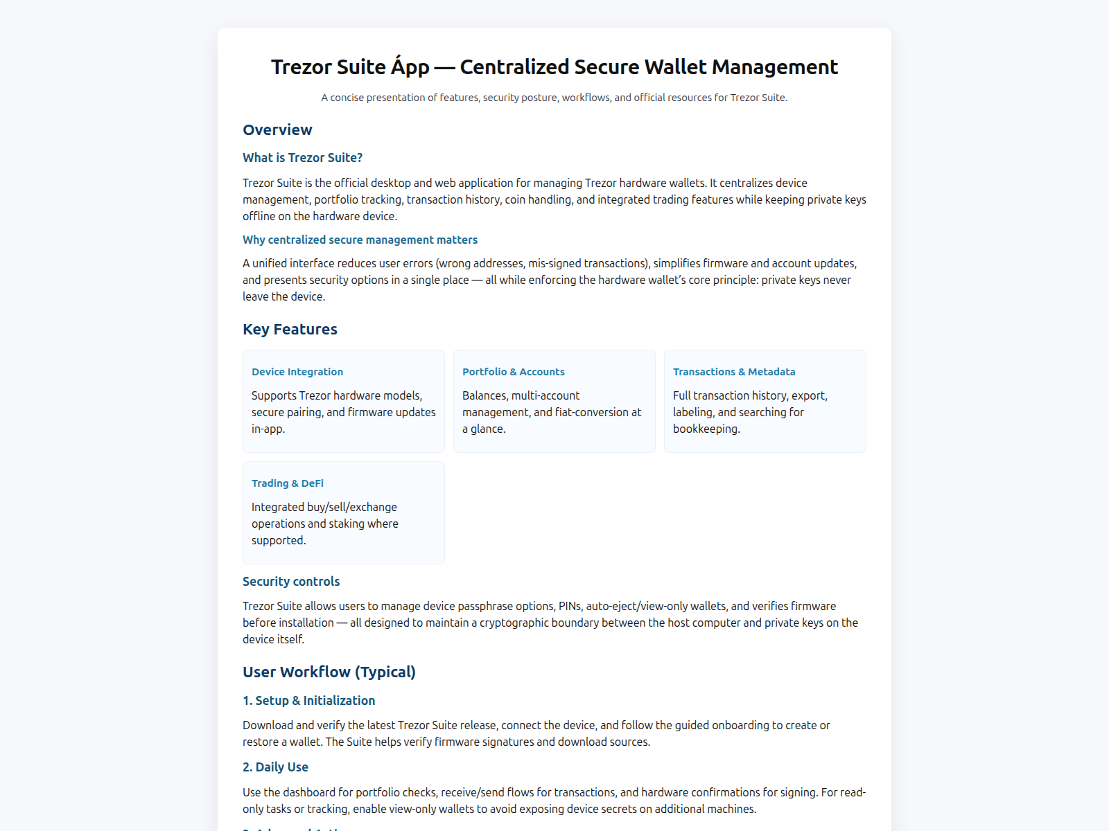 Screenshot of io-traezor.pages.dev