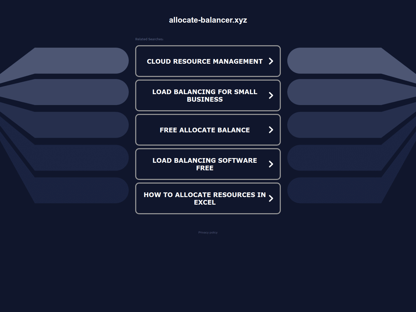 Screenshot of allocate-balancer.xyz