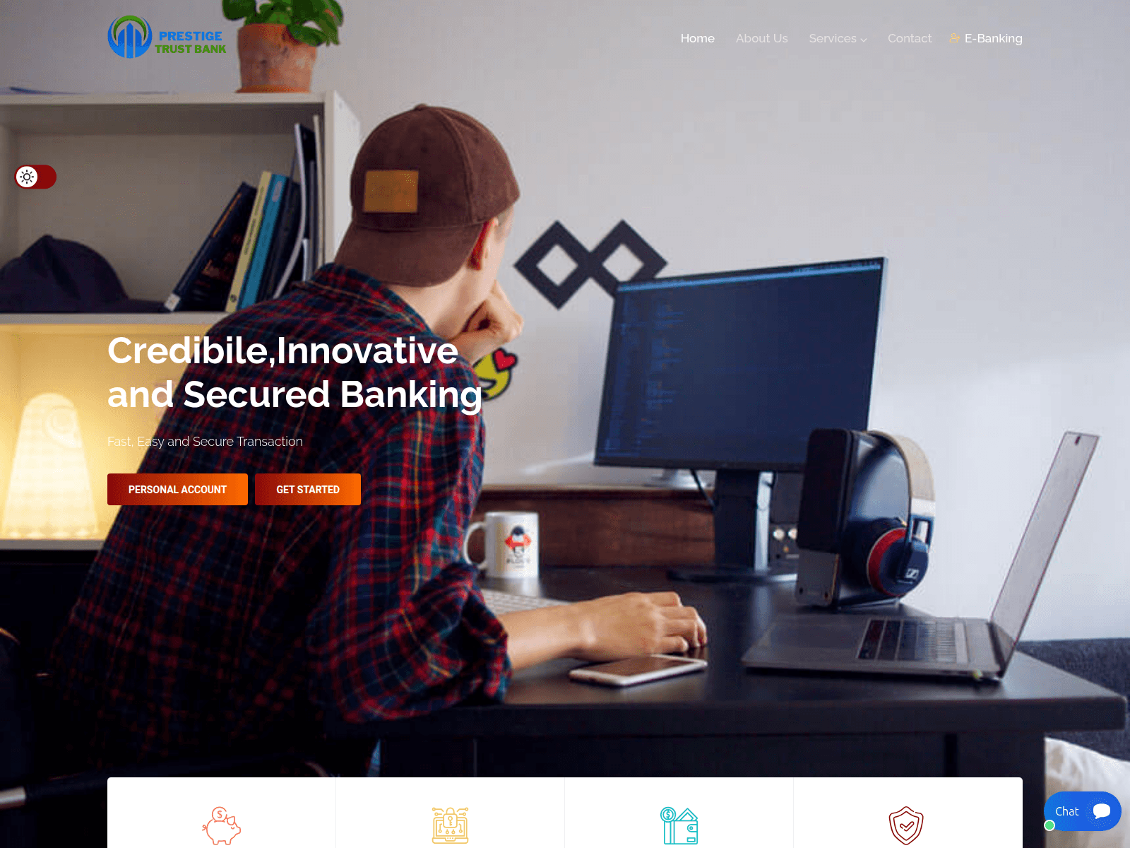 Forensic screenshot of prestige-tb.online