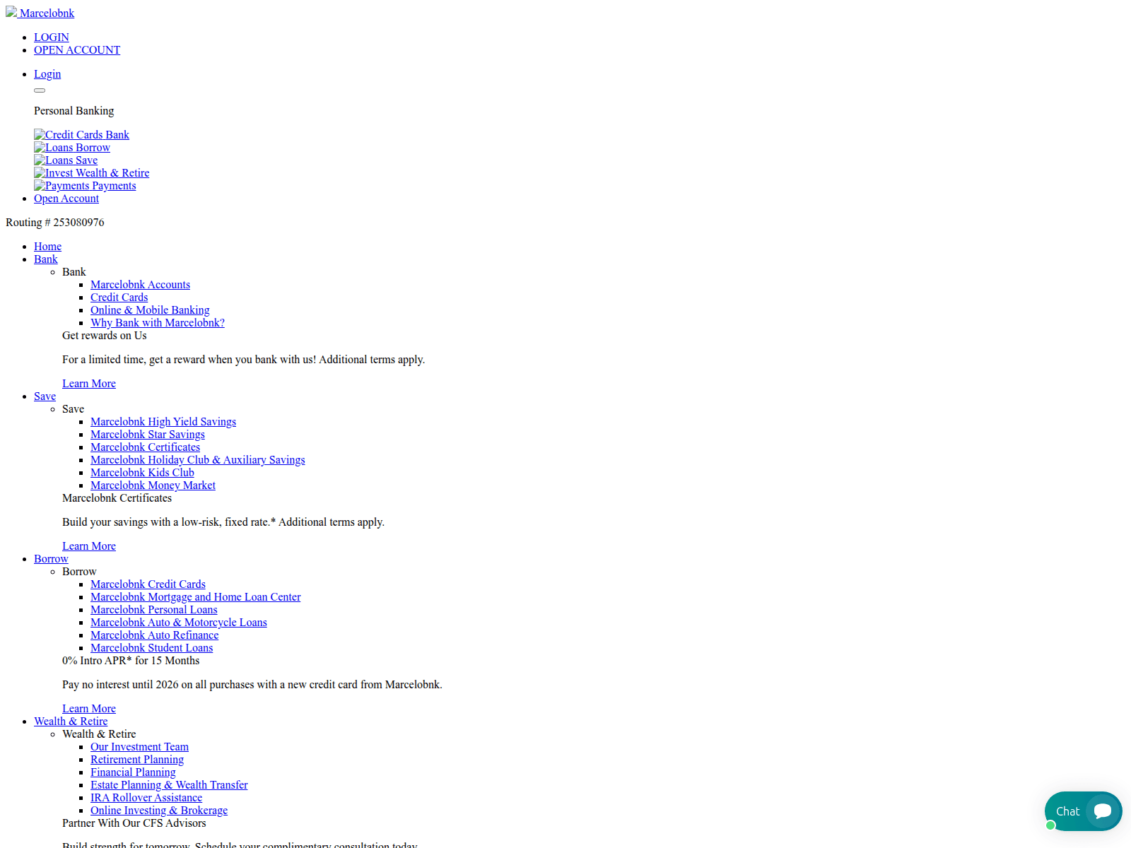 Screenshot of marclobk.com