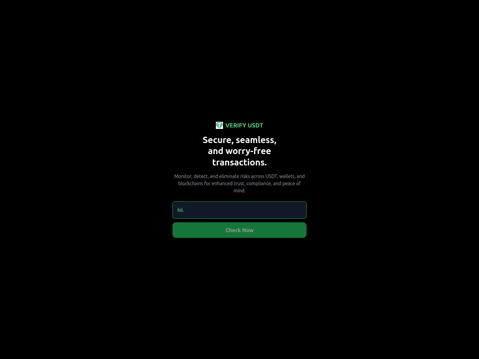 Screenshot of verify-usdt.org