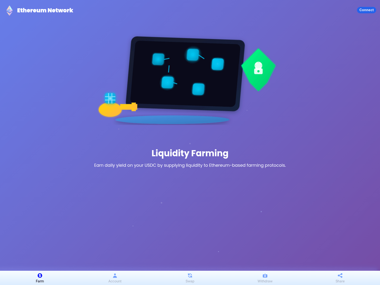 Screenshot of app.ethlmpool.org