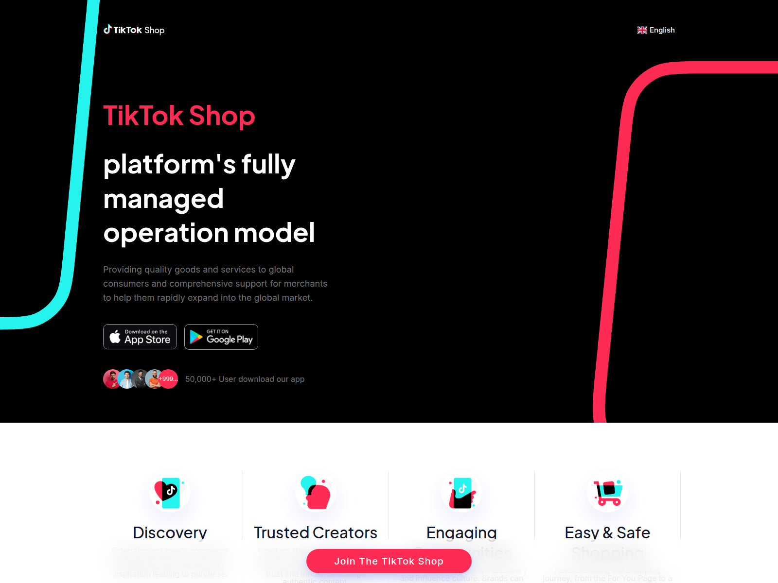 Screenshot of tiktokwa.shop