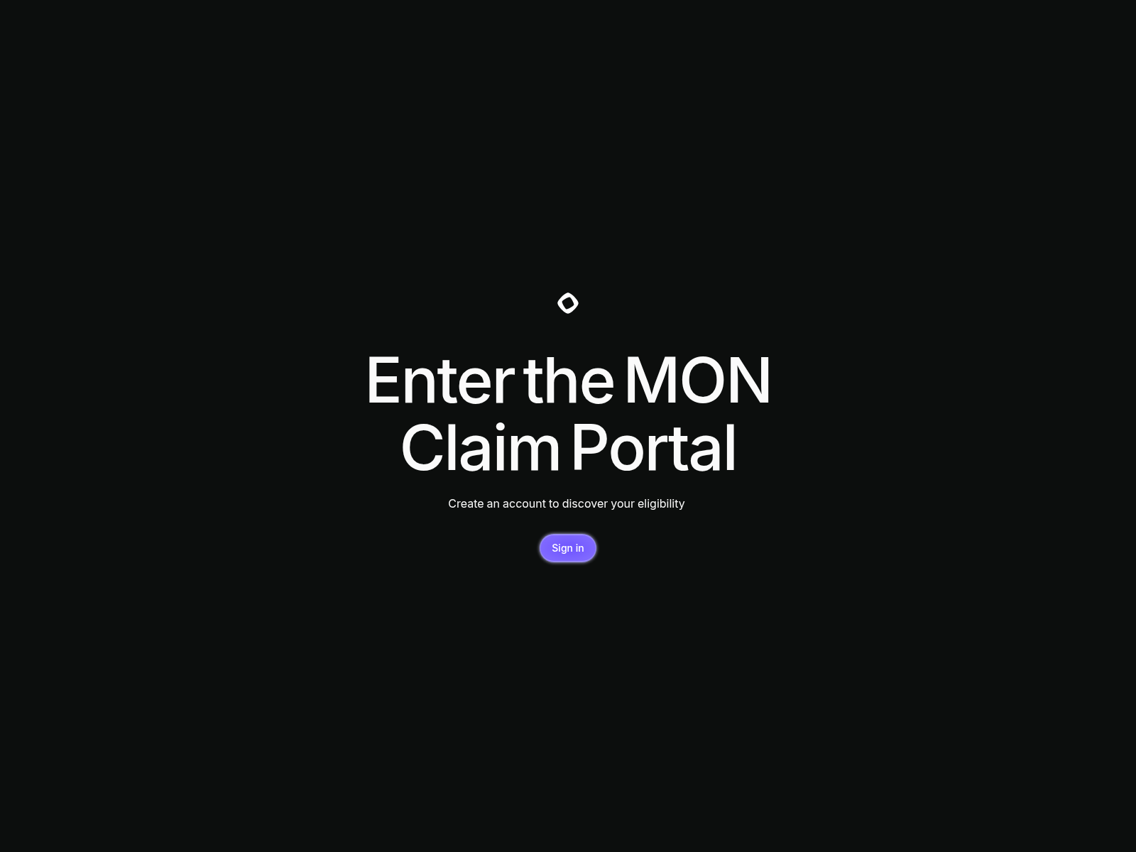 Forensic screenshot of claim.monprotocol.network