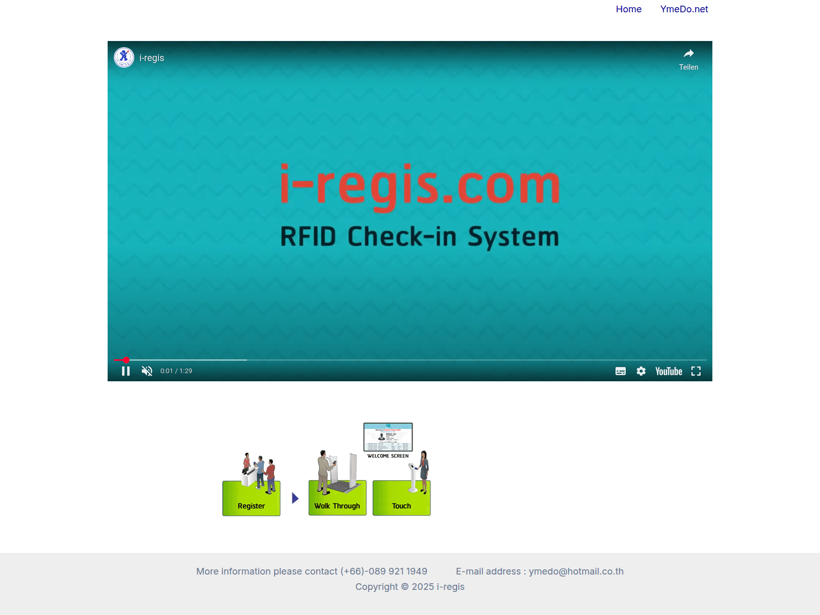 Screenshot of i-regis.com