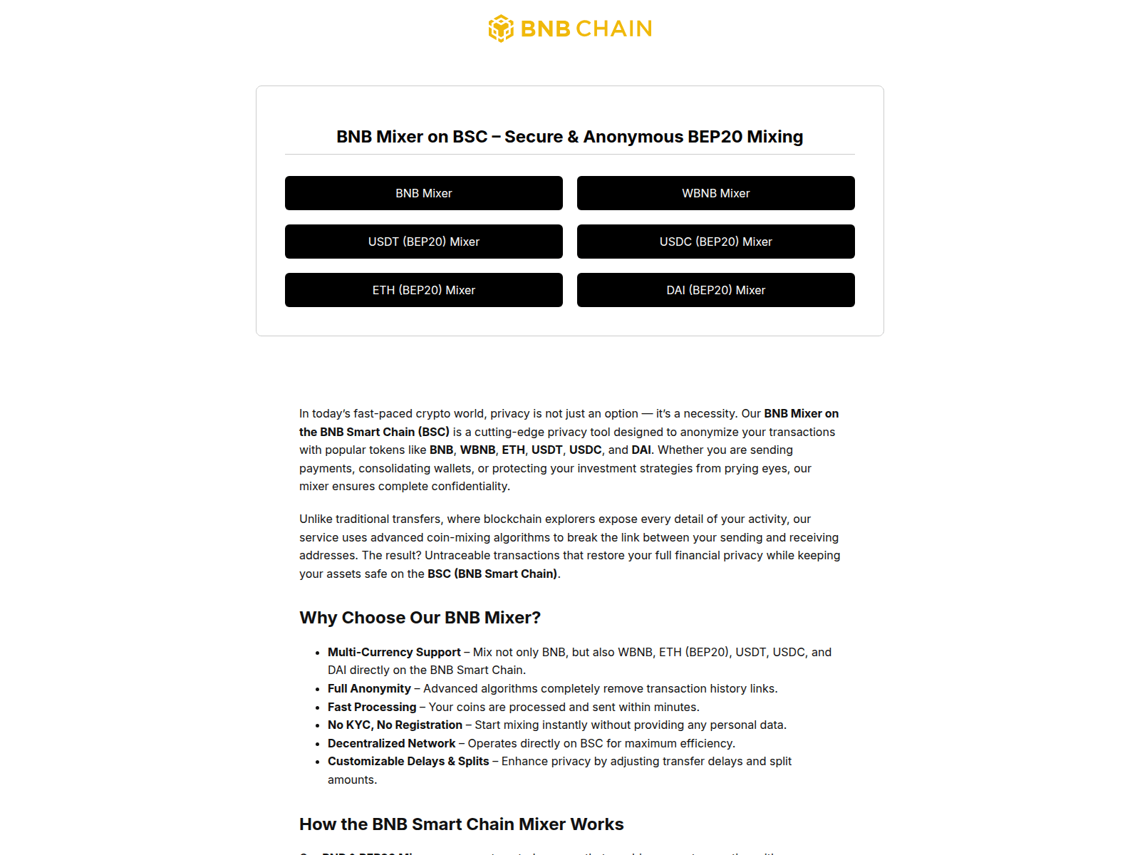 Screenshot of b-n-b-mixer.com