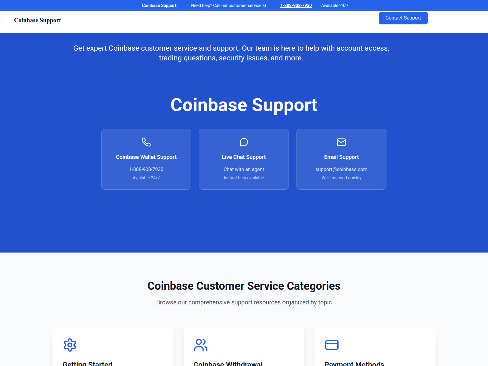 Screenshot of help-coinbaes.com