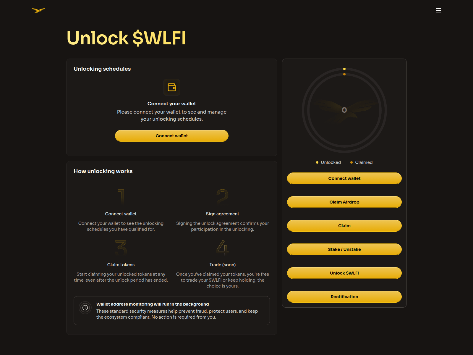 Screenshot of worldlibertys-financial.web.app