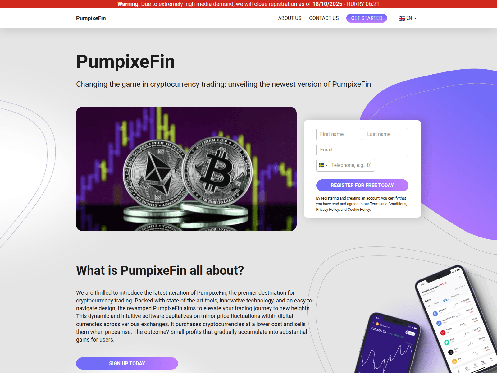 Screenshot of pumpixefin.ru