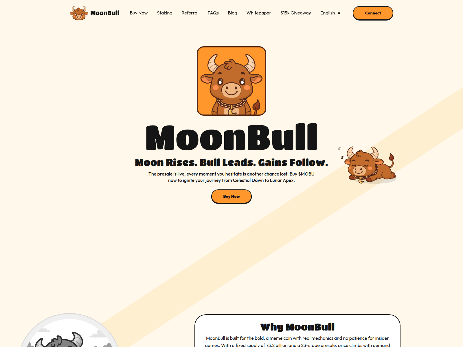 Screenshot of moonbull.io