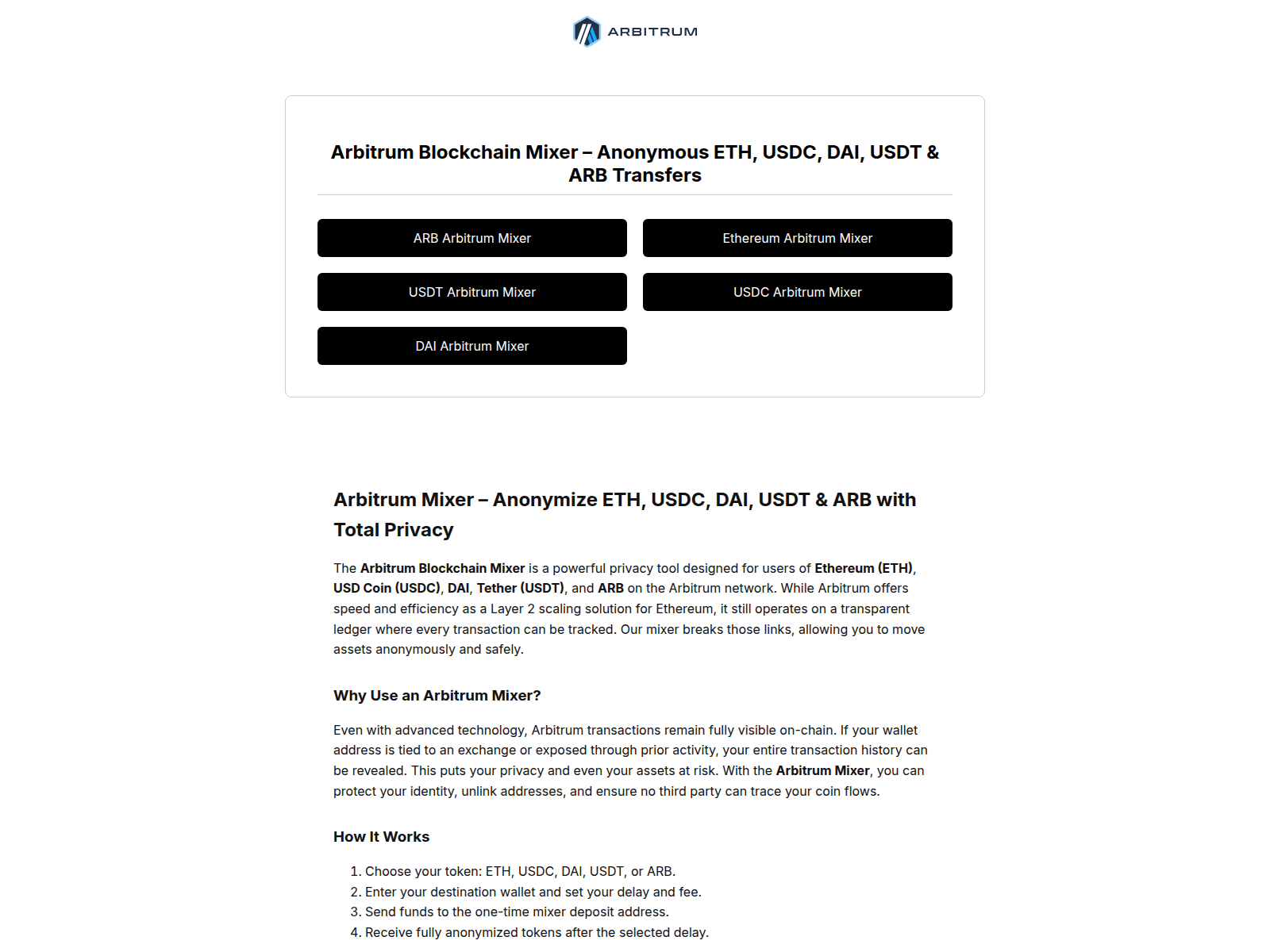 Screenshot of fusion-l2-mixer.com