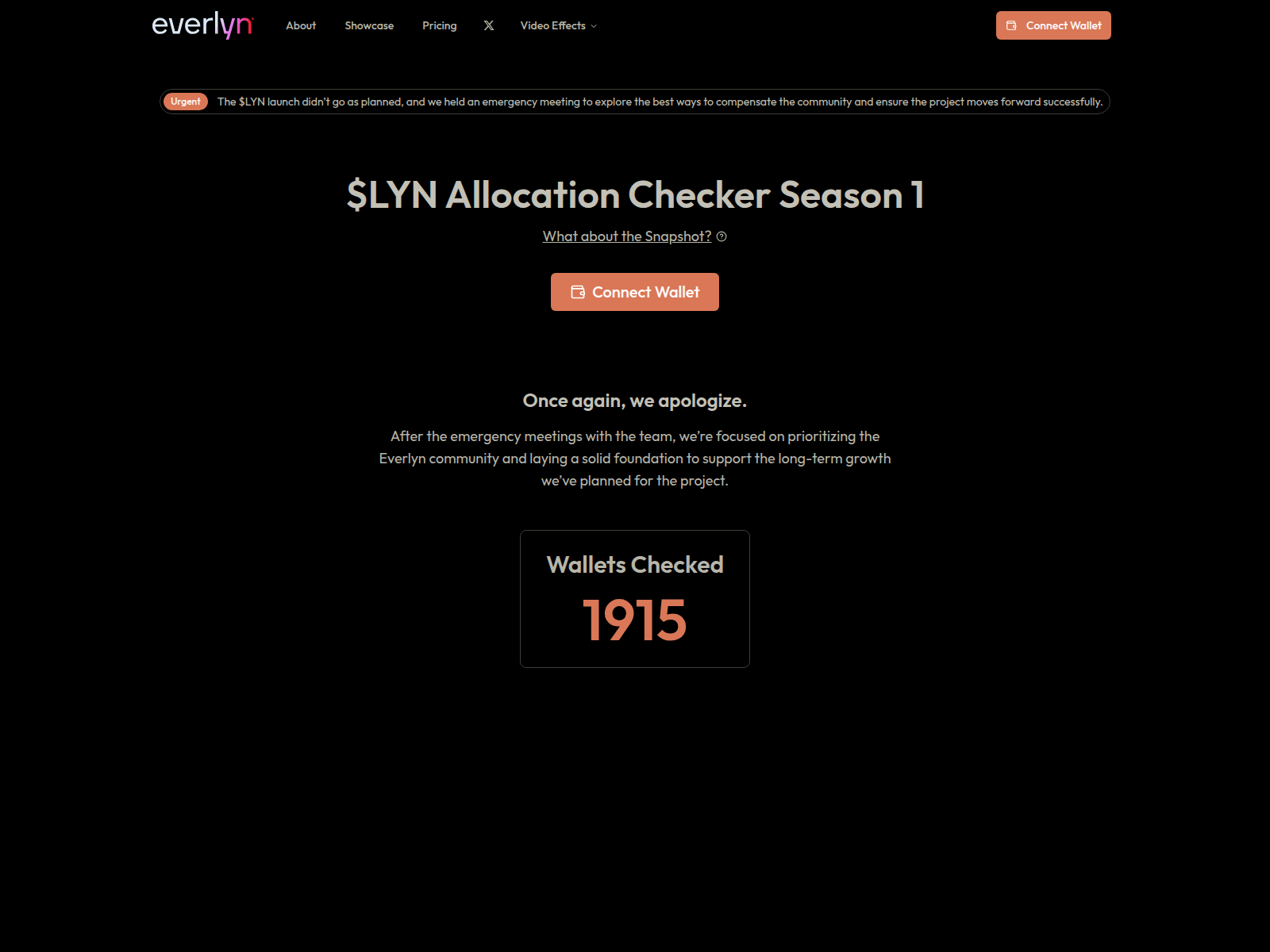 Screenshot of checker.everlryn.ai