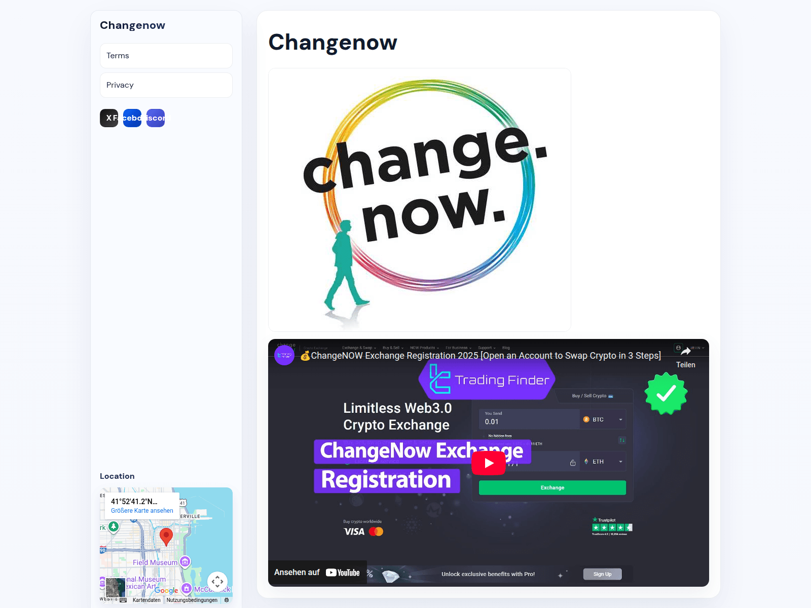 Screenshot of chang-nowe.at
