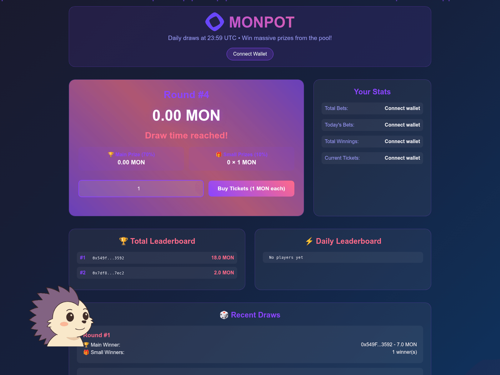 Screenshot of monpot.netlify.app