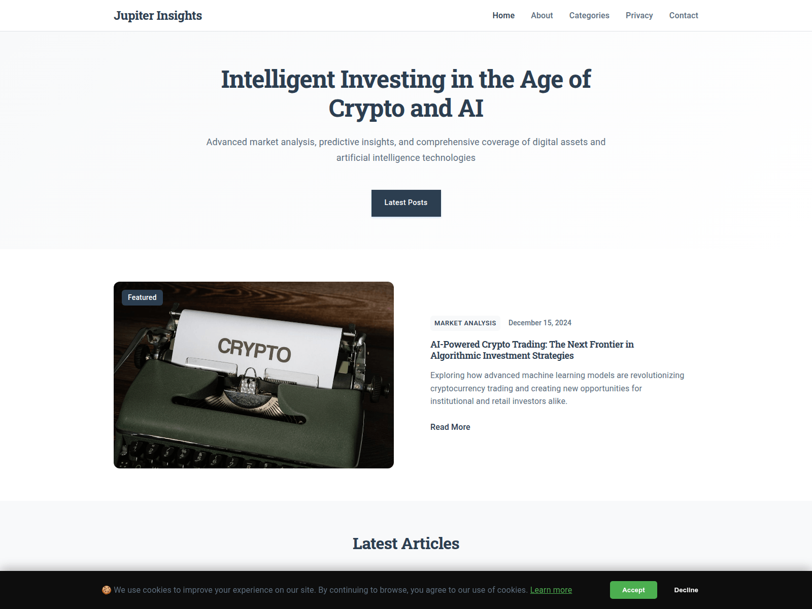 Screenshot of jupiter-ww.com