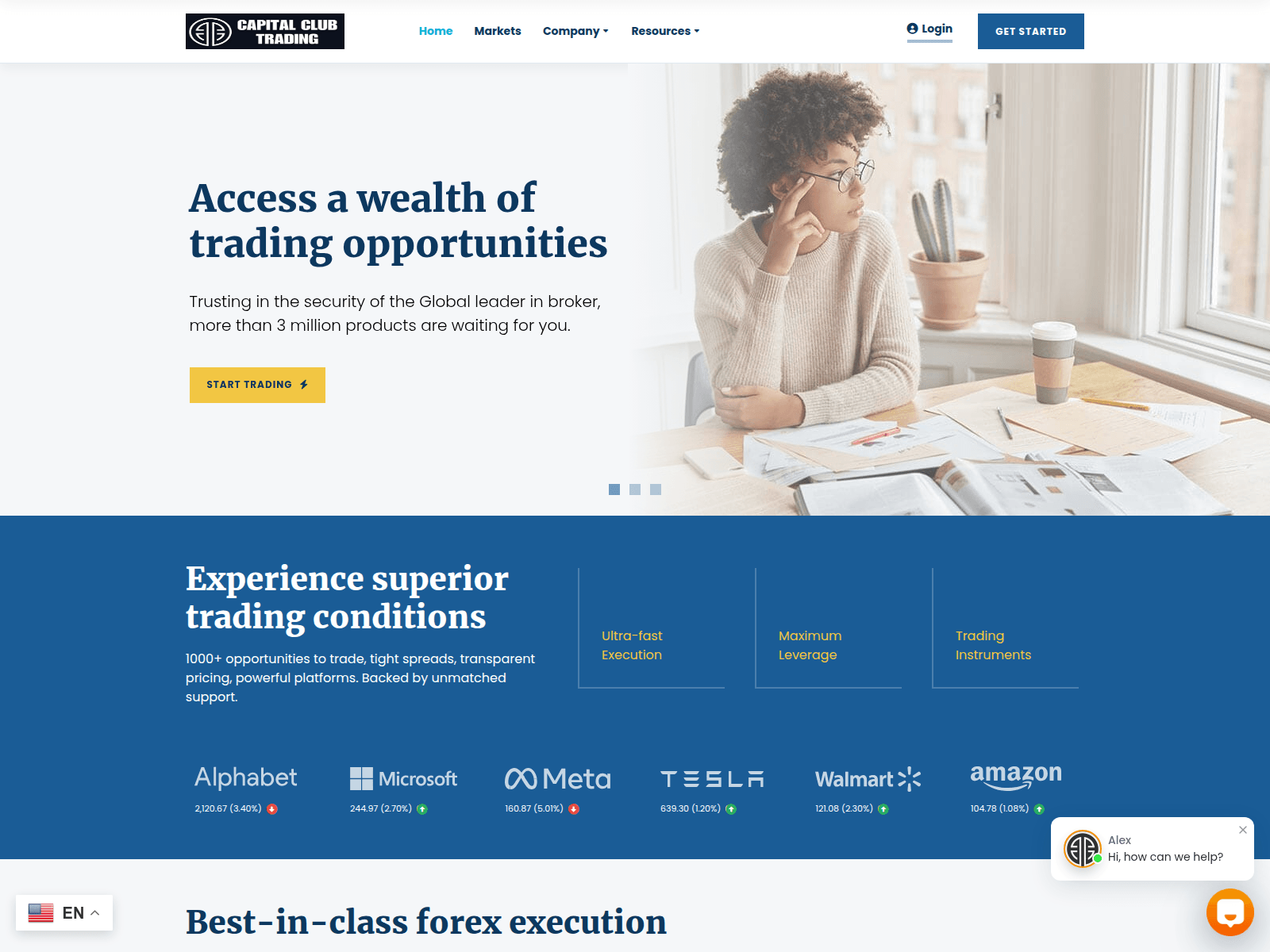 Screenshot of capitalclubtrading.info