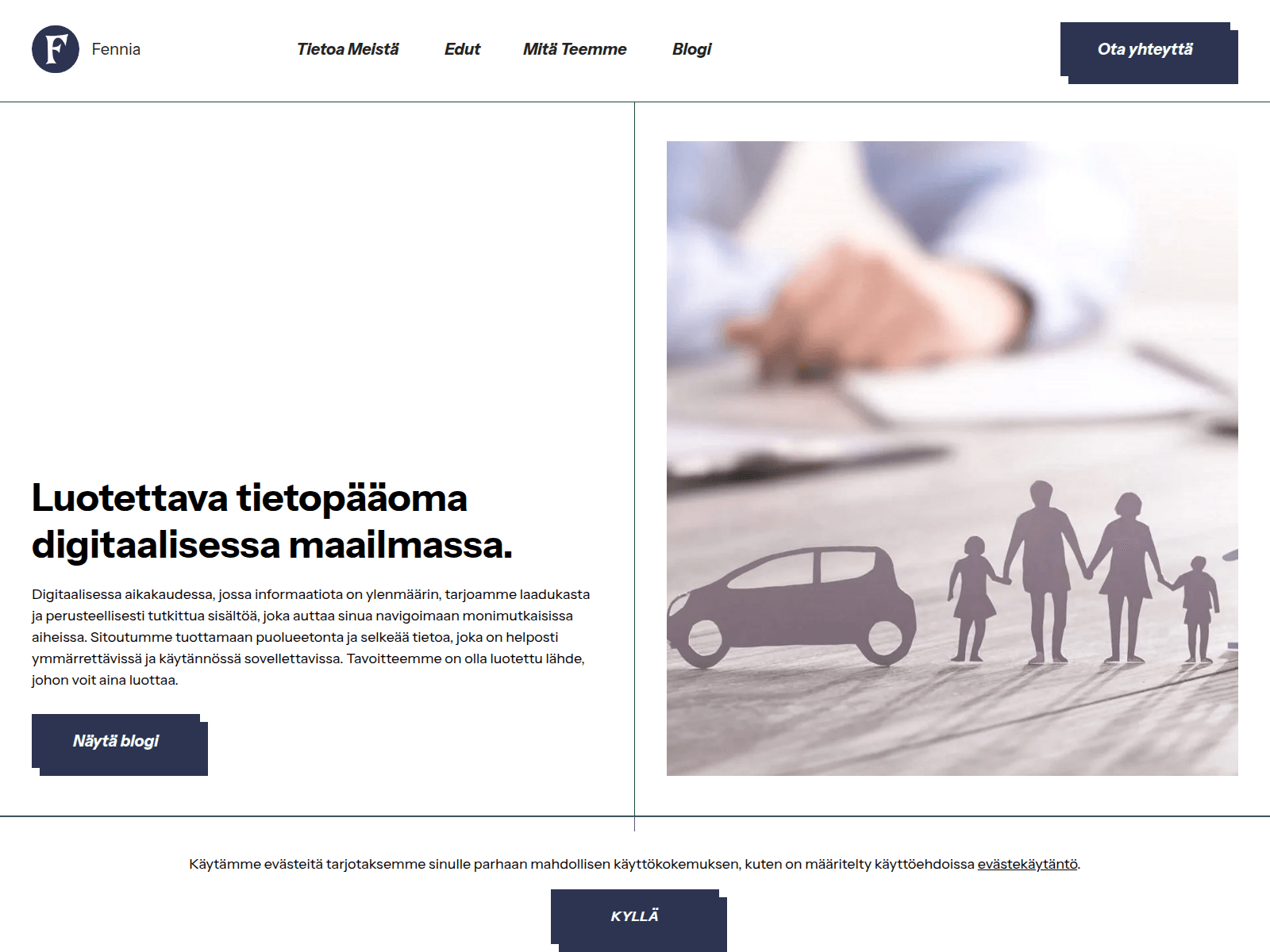 Screenshot of fennia.listanascita.shop