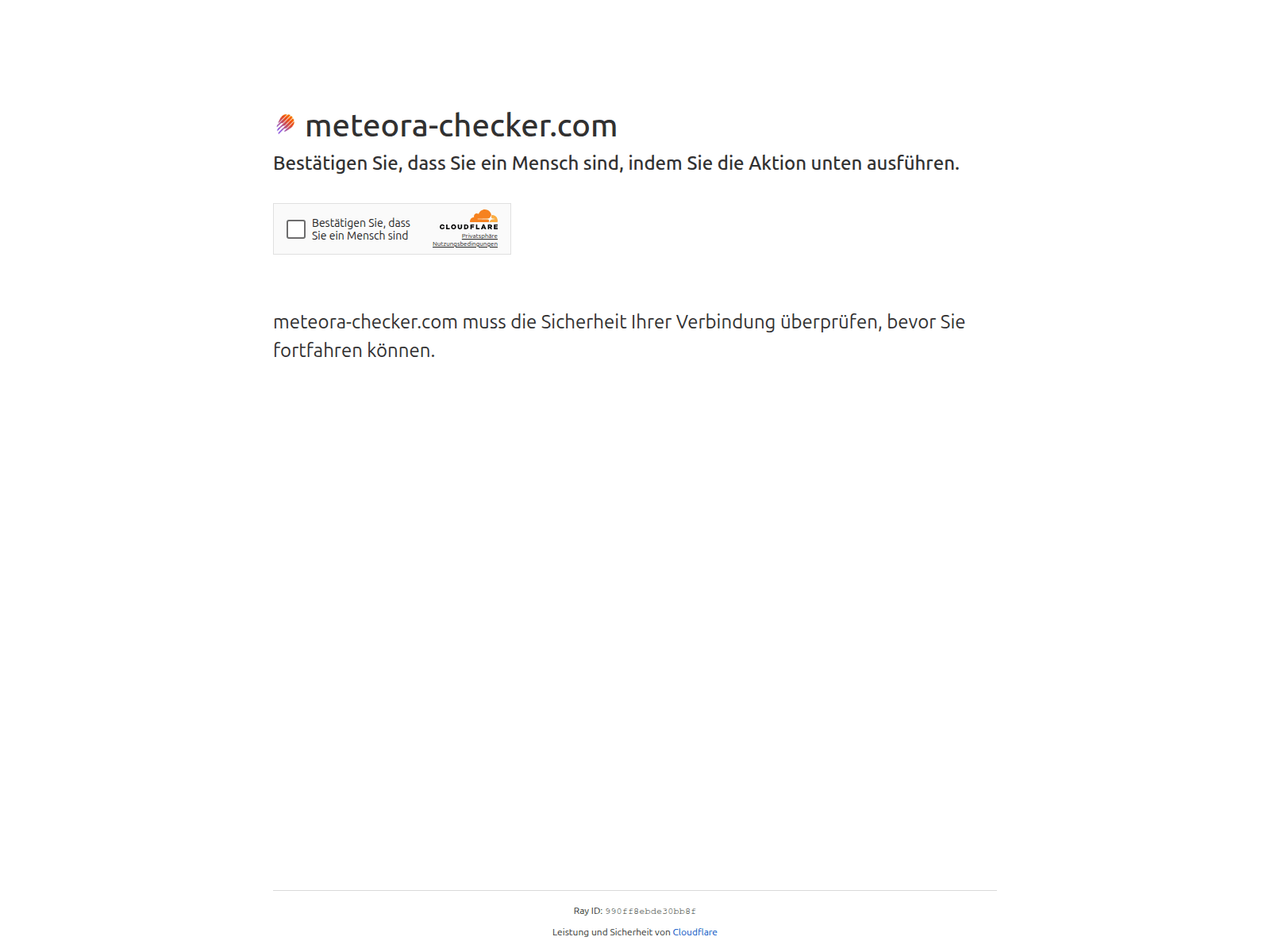 Screenshot of meteora-checker.com